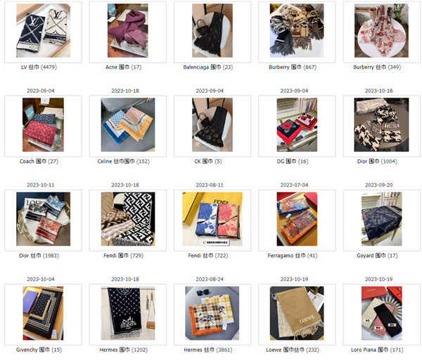 SCARF DM CUSTOMER SERVICE FOR MORE STYLES