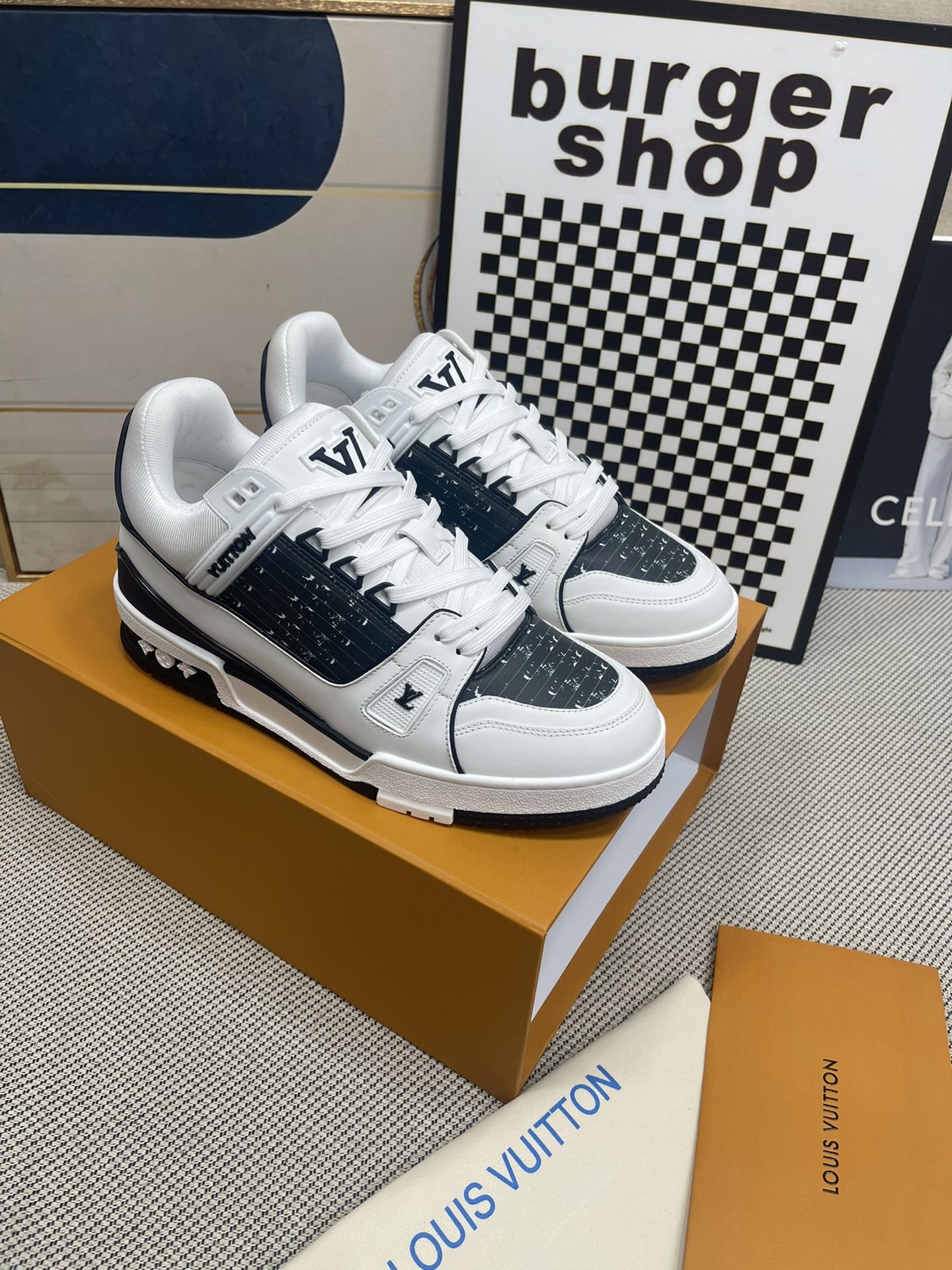 Lv Trainer Sneaker 110