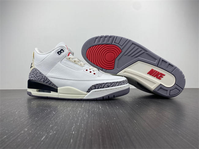 Air Jordan 3 White Cement Reimagined Shoes 2023 DN3707-100