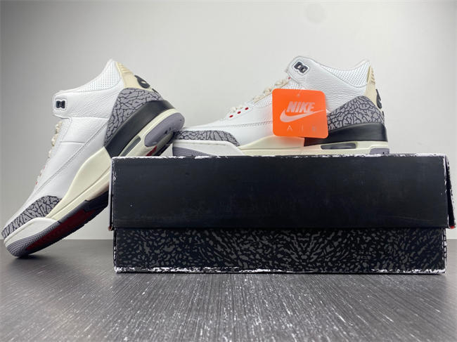 Air Jordan 3 White Cement Reimagined Shoes 2023 DN3707-100
